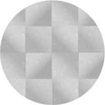 thumbnail image 1 of Ahgly Company Indoor Round Patterned Dark Gray Area Rugs, 3' Round, 1 of 1