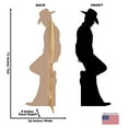 thumbnail image 5 of Advanced Graphics 2317 72 x 26 Po Cowboy Penché Silhouette Standup en Carton, 5 of 5