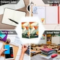 thumbnail image 6 of FORMRS 1-Subject Spiral Notebook 8" x 5" College Ruled 60 Refillable Sheet A5 Hard Cover, 2 Pack, Mid Century Orange Juice, 6 of 7