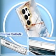thumbnail image 5 of Dteck for Samsung Galaxy S23 Ultra Case Marble Pattern Hybrid Hard Back Soft TPU Raised Edge Ultra-Thin Shock Absorption Scratch Proof Slim Protective Case for Samsung Galaxy S23 Ultra,Cloud Sea, 5 of 7