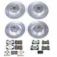 thumbnail image 3 of PowerStop Front and Rear Z26 Street Warrior Carbon-Fiber Ceramic Brake Pad and Drilled and Slotted Rotor Kit Fits: TESLA Select Models K6797-26, 3 of 9