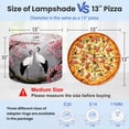 thumbnail image 2 of Linen Drum Lampshades Cranes Beneath Cherry Blossoms Serene Japanese Wildlife 13"x13"x10" Light Shade for Table Lamps Floor Lamp Shades Lampshade Replacement Assembly Required, 2 of 8