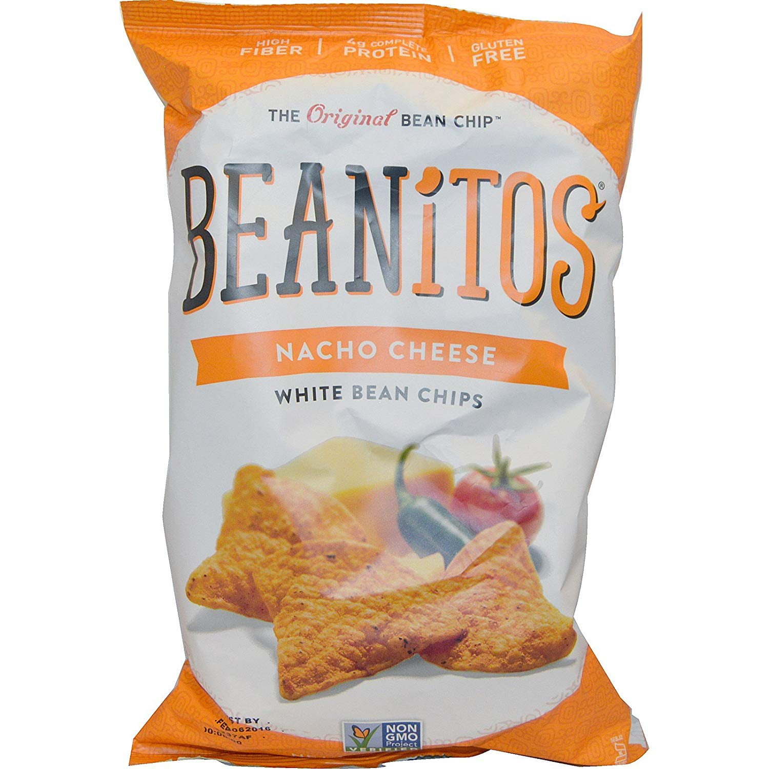 24 PACKS Beanitos, White Bean Chips, Nacho Cheese