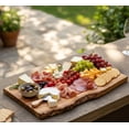 thumbnail image 6 of The Live Edge - Olive Wood Cutting Board for Kitchen | Wood Slab for Meat Cheese  Bread Cutting, 6 of 7