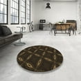 thumbnail image 3 of Ahgly Company Indoor Rectangle Patterned Red Dirt Brown Area Rugs, 7' x 10', 3 of 6