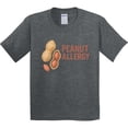 thumbnail image 3 of Inktastic Peanut Allergy Alert Youth T-Shirt, 3 of 5