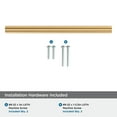 thumbnail image 5 of Amerock Versa 6-5/16 inch (160mm) Center-to-Center Champagne Bronze Cabinet Pull, 10 Pack, 5 of 5