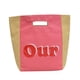 thumbnail image 5 of Bolso de lona Colamx de gran capacidad bolso de mano para todo bolso de viaje multiusos Rosa, 5 of 8