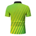 thumbnail image 3 of Cathalem Polo Homme Décontracté Ajusté Imprimé Polo de Golf, Vert S, 3 of 3