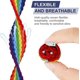 thumbnail image 2 of Solo Loop trenzado ajustable con hebilla Compatible con Apple Watch Band 42 mm 44 mm 45 mm Pulsera suave Correa elástica de nailon elástico para la serie Iwatch, 2 of 5
