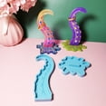 thumbnail image 2 of TONKBEEY Octopus Rings Display Rack Epoxy Resin Mold DIY Ring Display Showing Shelf Mould, 2 of 6