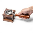 thumbnail image 4 of Station de Tassage en Bois Réglable pour Espresso Base de Tasseur de Café Support de Porte-Filtre, 4 of 11