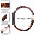 thumbnail image 2 of REQO Resin Bands Compatible with Amazfit Active 2 Square/1/Bip 3 Pro/Bip/GTS 4/GTS 4 Mini/GTS 3/GTS 2/GTS 2e/GTS 2 Mini/GTR 42mm Watch Replacement 20mm Stylish Bracelet Resin Sport Strap Wristbands, 2 of 8