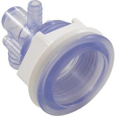Jet Body, WW Mini Storm, a3/8"b, w3/4"b, Thd, Clear