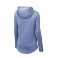 thumbnail image 4 of Sport-Tek Women's PosiCharge Sport-Wick Heather Fleece Hooded Pullover. LST264, 4 of 4