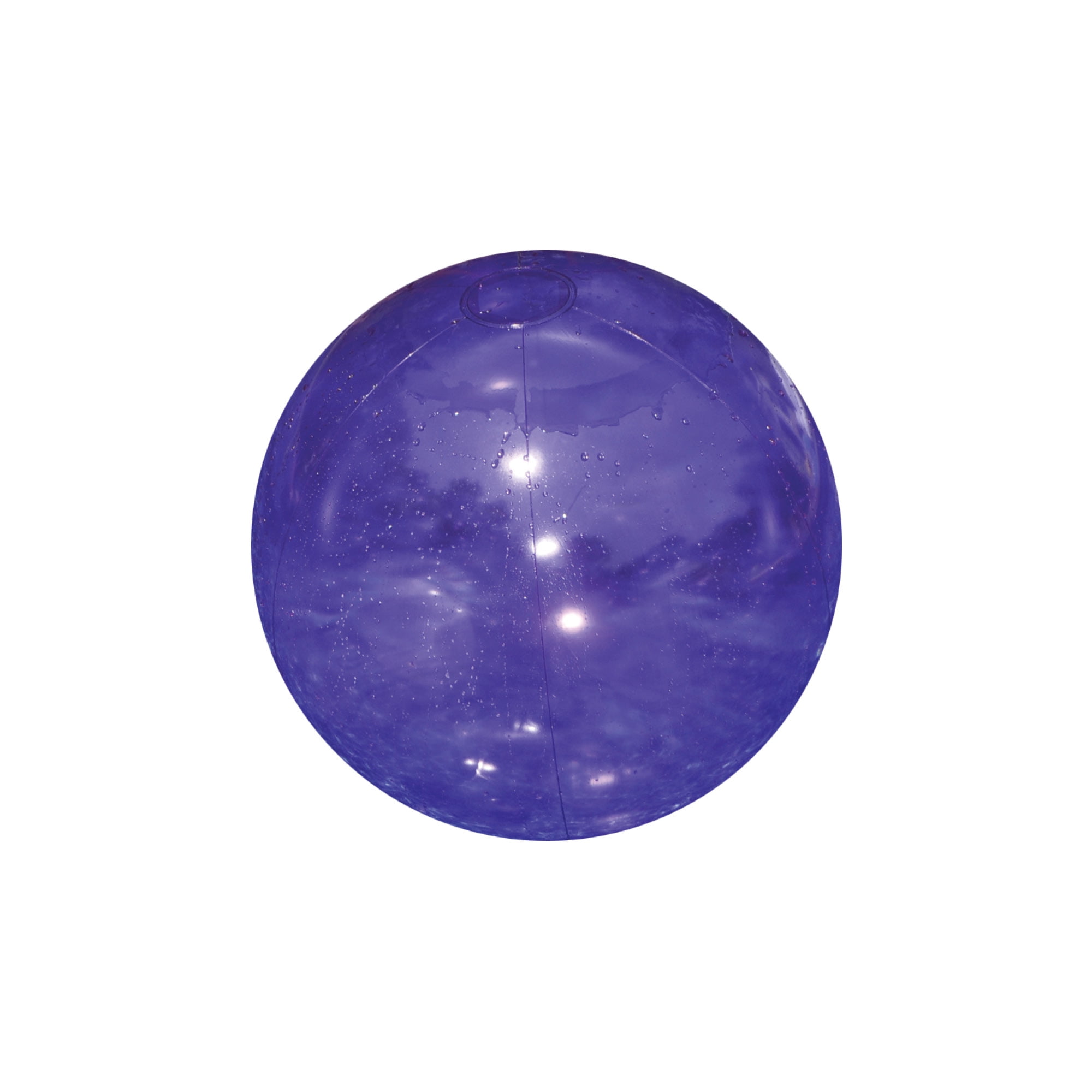 20-Inch Inflatable Beach Ball Swimming Pool Toy Purple