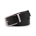 thumbnail image 3 of Timberland Cinturón de cuero clásico para hombre reversible de marrón a negro Marrón/negro 44, 3 of 6