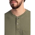 thumbnail image 5 of Wrangler Workwear Men's Short Sleeve Henley Pocket Work T-Shirt, Sizes S-5XL (Men's and Big Men's), 5 of 7