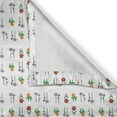 thumbnail image 4 of Ambesonne Garden Valance Pack of 2, Blossoming Daisy Field, 54"X12", Multicolor, 4 of 5