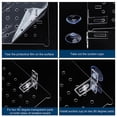thumbnail image 3 of 2 Set Acrylic Aquarium Divider Kit 11.8x11.8 Inch Clear Fish Separator with Suction Cups Adjustable Aquarium Divider Board Fish, 3 of 5