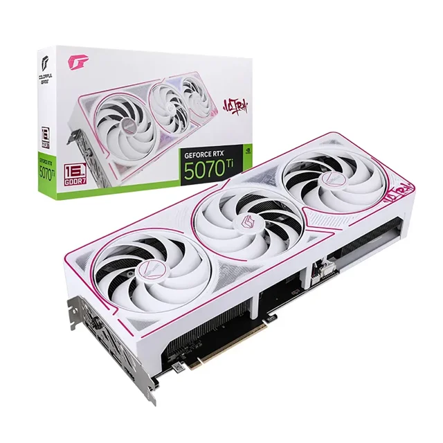 Tarjeta Gráfica Colorida iGame RTX 5070 Ti Ultra W OC de 16 Gb
