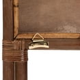 thumbnail image 4 of bali & pari Elettra Bohemian Dark Brown Rattan Queen Size Standalone Headboard, 4 of 6