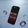 thumbnail image 5 of DistinctInk Tough Case for Apple iPhone 13 (6.1" Screen), Compatible with MagSafe Charging - Don't Make Me Use My Teacher Voice, 5 of 6