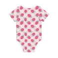 thumbnail image 2 of Rocae Floral Strawberr for Baby Climbing Clothes Soft Baby Romper for Active Infants Comfortable and Breathable Crawling Jumpsuit Unisex Baby Outfit 6 Months, 2 of 8