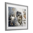thumbnail image 2 of Stupell Industries Farmhouse Hoot Owl on Autumn Branch Gray Framed Print Under Glass, 16 x 13, by Franklyn Gregory, 2 of 8