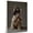 Afghan Hound, variant on Skye Terrier Dog Stretched Canvas Size 8x12 Saxophone Canvas – Funny Skye Terrier Dog Team Player Wall Art, Ideal Gift Saxophone , Dog Owner