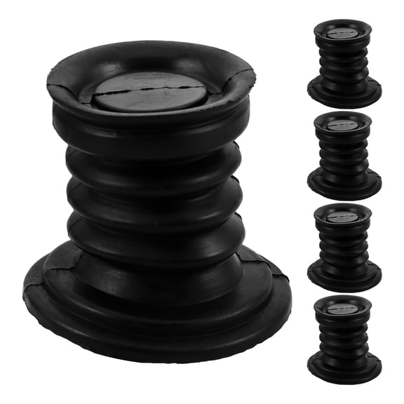 Milisten 5-Pack Washing Machine Drain Pipe Plugs for Laundry Use, Leak-Resistant and Easy to Install