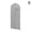 S grey, variant on Dress Garment Bags For Hanging Clothes Dress Bags For Gowns Long, Foldable Long Clear With Window Bag Storage Garment For Closet