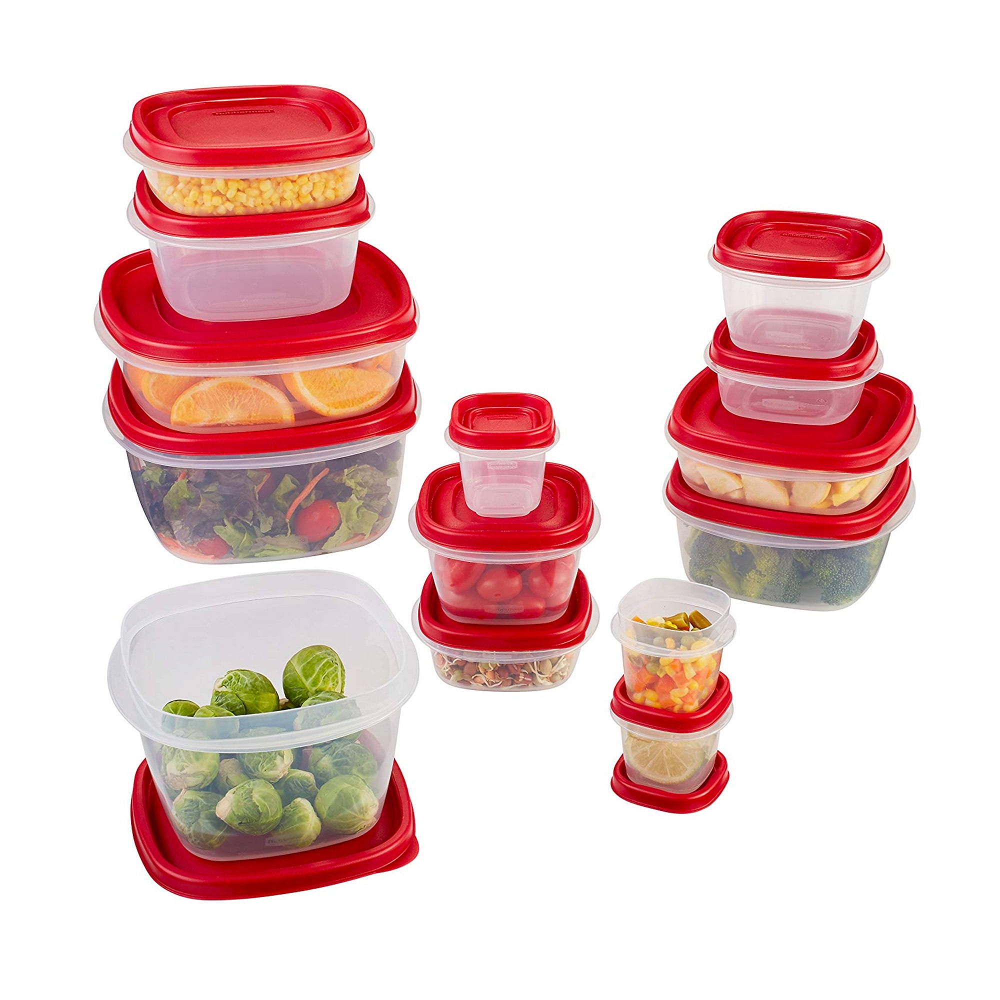 Rubbermaid Food Storage Containers With Easy Find Lids 28 Piece Rubbermaid Food Storage Containers With Easy Find Lids 28 Piece Bonus Set Com