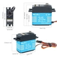 thumbnail image 1 of Kits de servo digital de alto torque a prueba de agua de 35 kg para 1/10 1/8 RC Car (Azul) Likrtyny Para estrenar, 1 of 9