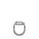 thumbnail image 4 of Fossil Reloj de dos manecillas de acero inoxidable y cuarzo para mujer Color del anillo: Plata Raquel (Modelo: ES5344), 4 of 5