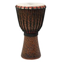 Tycoon Chiseled Orange Series 12" Rope-Tuned Djembe - TAJS-12 CO