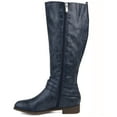 thumbnail image 3 of Journee Womens Ivie Extra Wide Calf Stacked Heel Riding Boots, 3 of 10