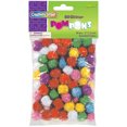 thumbnail image 1 of Glitter Pom-Pons Variety Pack 80/Pkg-Assorted, 1 of 1