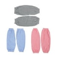 thumbnail image 4 of OUNONA 6 Pairs Cotton or Linen Arm Sleeves Anti-fouling Carry, 4 of 8