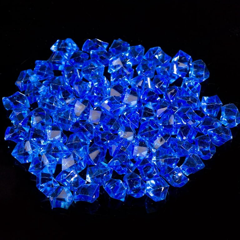  ABOOFAN Blue Decor Rhinestones Gemstones Home Decoration Gifts  Acrylic Vase Chest Party Glass Dining Table Clear Acrylic Diamonds Bedazzling  Gems Round Vase Tables Baby Filler Household : Home & Kitchen