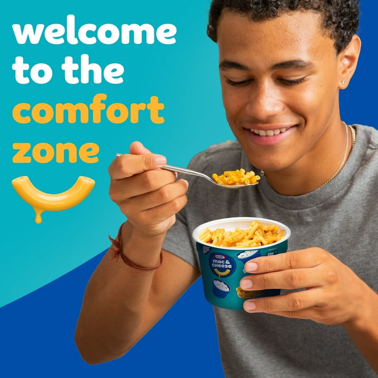 3 pack) Kraft Mac and Cheese, 4 Cups, for Easy Dinner or Dinner