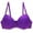 Purple, variant on Lixiuxyad Push up Bras Women Lace Shaping Cup Adjustable Shoulder Strap Large Size Underwire Bra