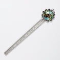 thumbnail image 5 of Sloth Silver Lace-Edged Bookmark: Elegant Book Accessory for Readers and Book Lovers, 5 of 5