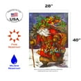 thumbnail image 2 of Toland Home Garden Santa Trek Christmas Flag Double Sided 28x40 Inch, 2 of 5