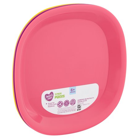 Parent's Choice Baby Feeding Plates, 3 Pack