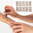 thumbnail image 4 of Unique Bargains 1 Set Water-Resistant Fake Tattoos ButterflyTemporary Tatto for Adult Assorted Color, 4 of 5