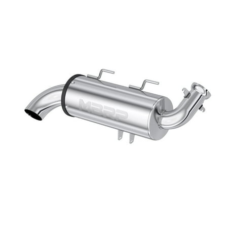 MBRP Single Slip On Exhaust For 11-24 Polaris Sportsman Touring 850 AT-9526PT