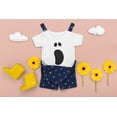 thumbnail image 5 of Old Glory Toddler Halloween Ghost Face 2 Costume Short Sleeve Graphic T Shirt, 5 of 6