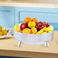 thumbnail image 5 of Rotatable Turntable Organizer Perfume Display Tray Decorative Serving Tray Spice Rack for Countertop Restaurant Bathroom Kitchen Bed, 5 of 7