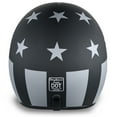 thumbnail image 2 of DAYTONA HELMETS D.O.T. Daytona Cruiser- W/ Captain America Stealth, Size: M (DC6-CAS-M), 2 of 5